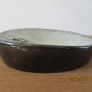 Empty ceramic pocket signed Villenauxe in Champagne 70s