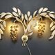 Vintage tulip wall lamp by Hans Kögl , 1970s