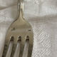 Child's silver-plated metal fork