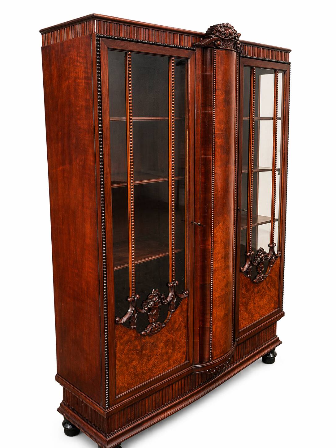 Louis XVI Style Antique Display Cabinet / Vitrine – Early 20th Century