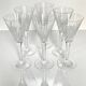 6 Saint-Louis Crystal Glasses - Nelly Model