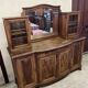 Important Art Nouveau walnut buffet