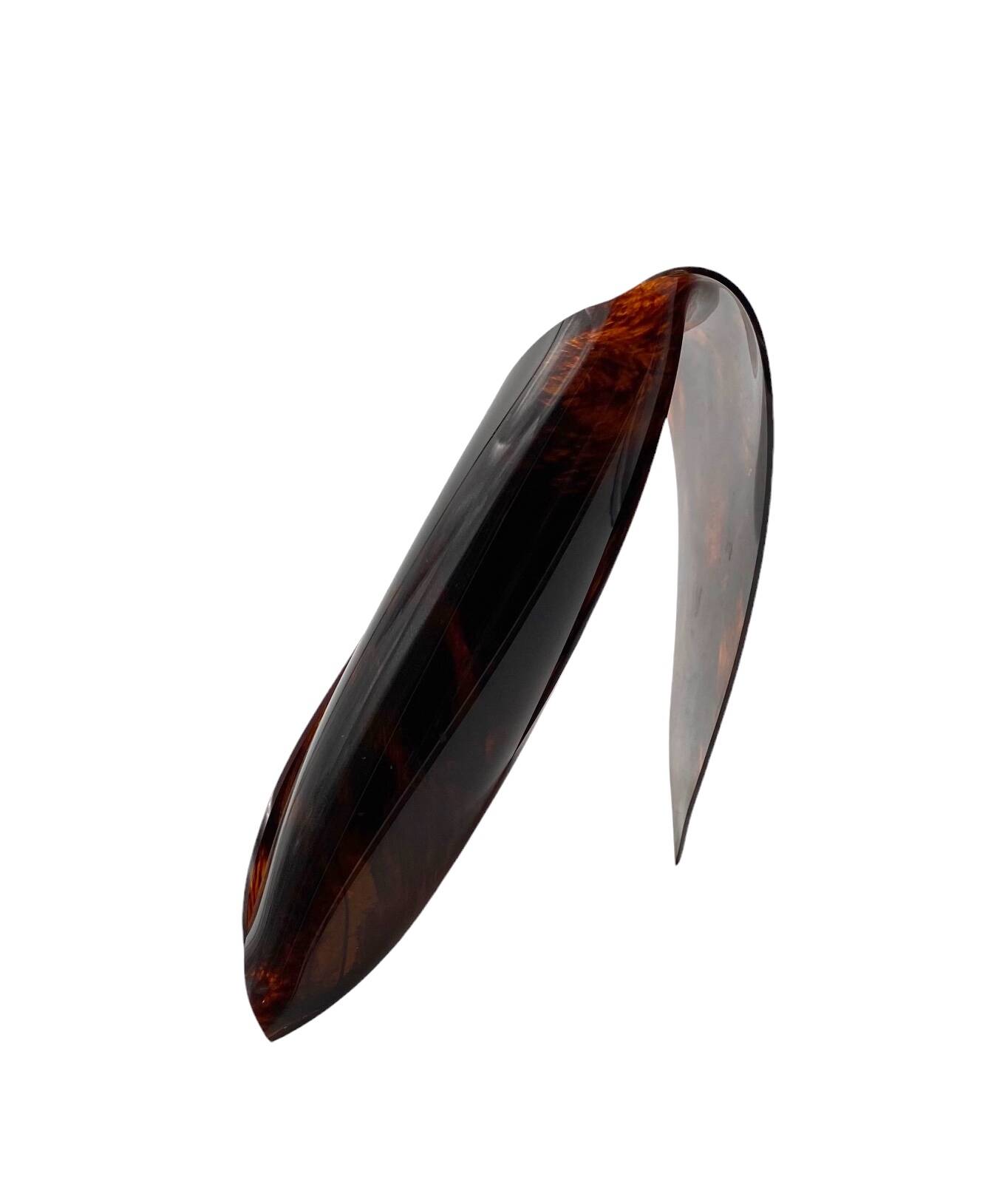 Hollywood regency mail shaped magazine rack, Ta.Ni.No Italy 1970s