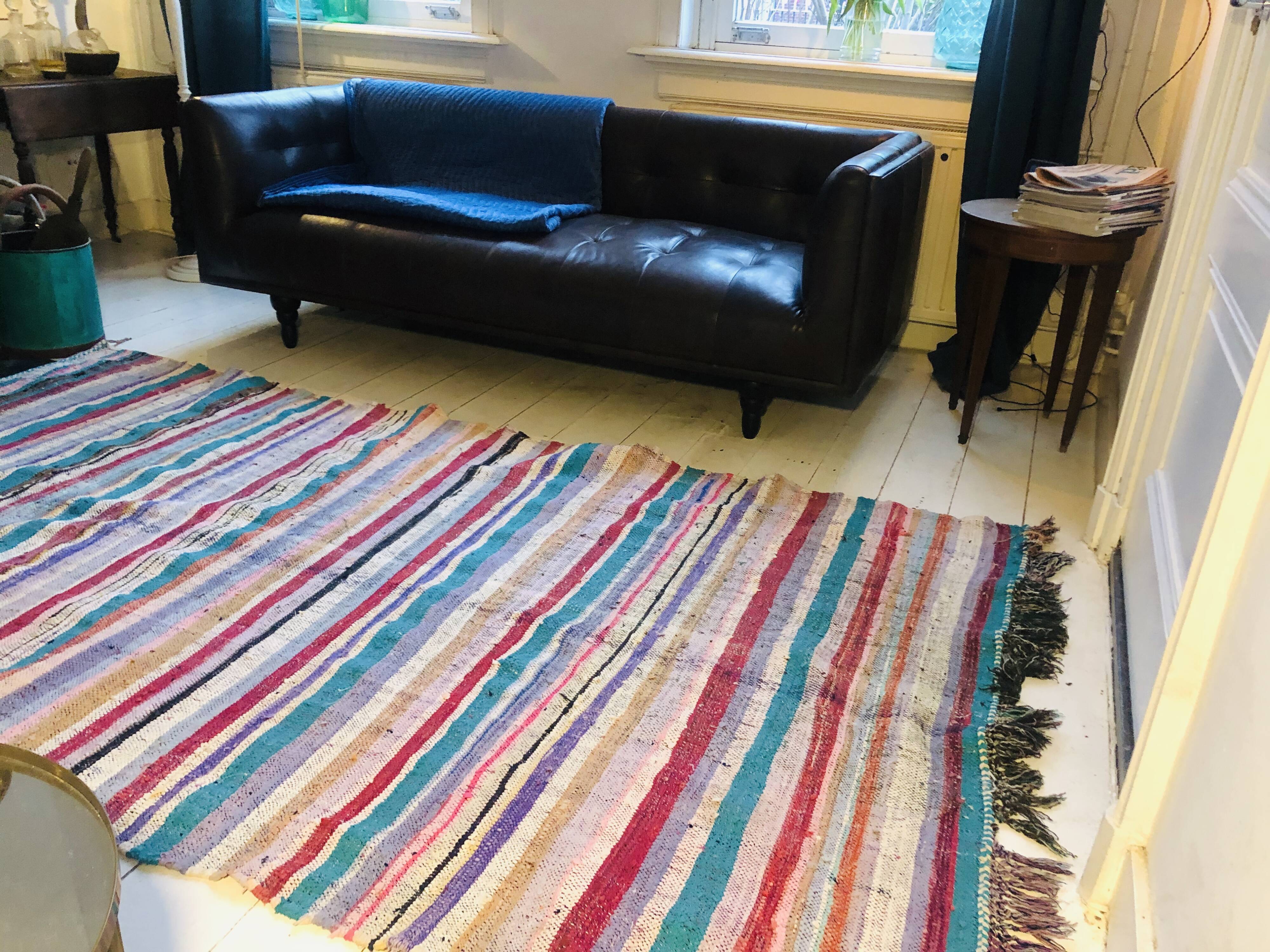 Vintage bohemian carpet 260x157cm