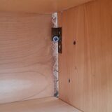 Scandinavian wall bookcase 1950