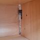 Scandinavian wall bookcase 1950