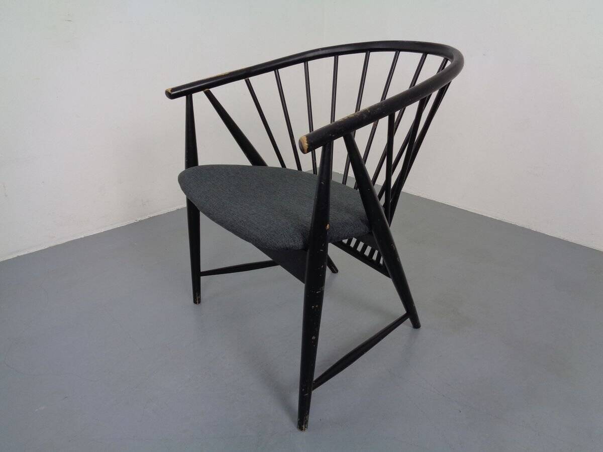 Swedish Sunfeather Armchair by Sonna Rosén for Nässjö Stolfabrik, 1950s