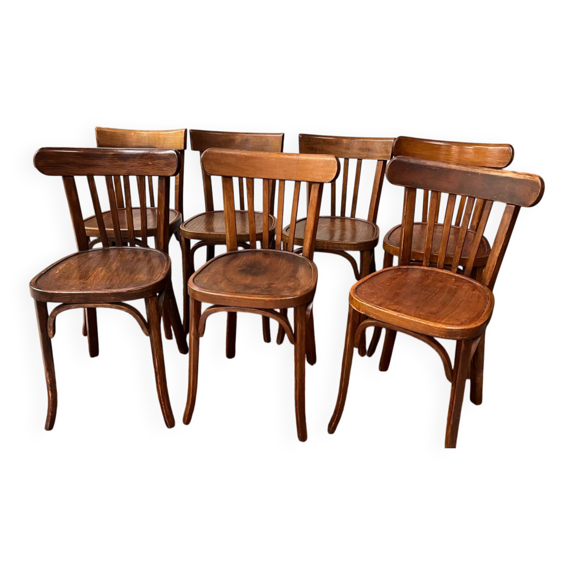 Anciennes chaises bistrot Baumann