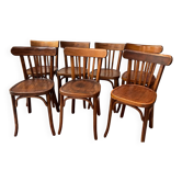 Antique Baumann bistro chairs