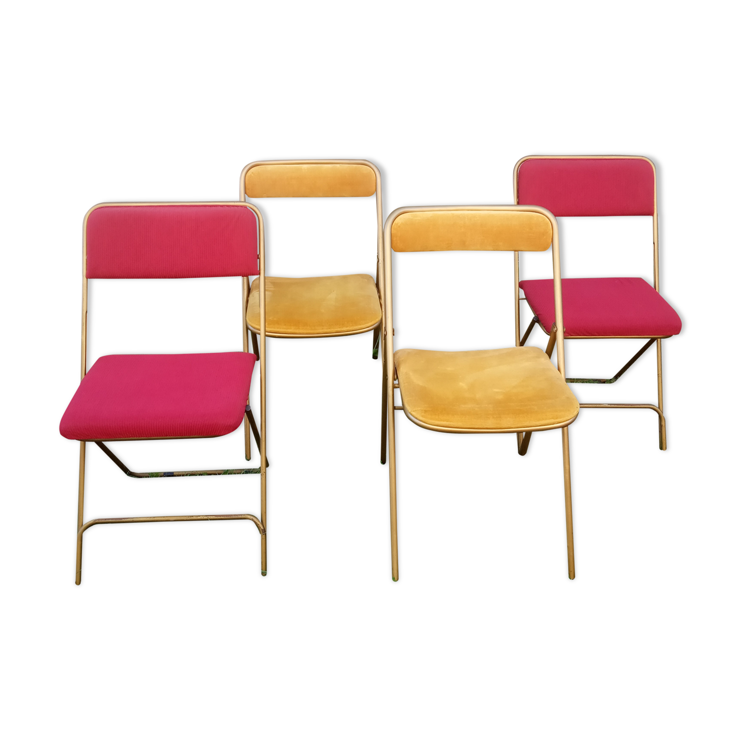 Chaises pliantes vintage