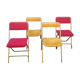 Chaises pliantes vintage