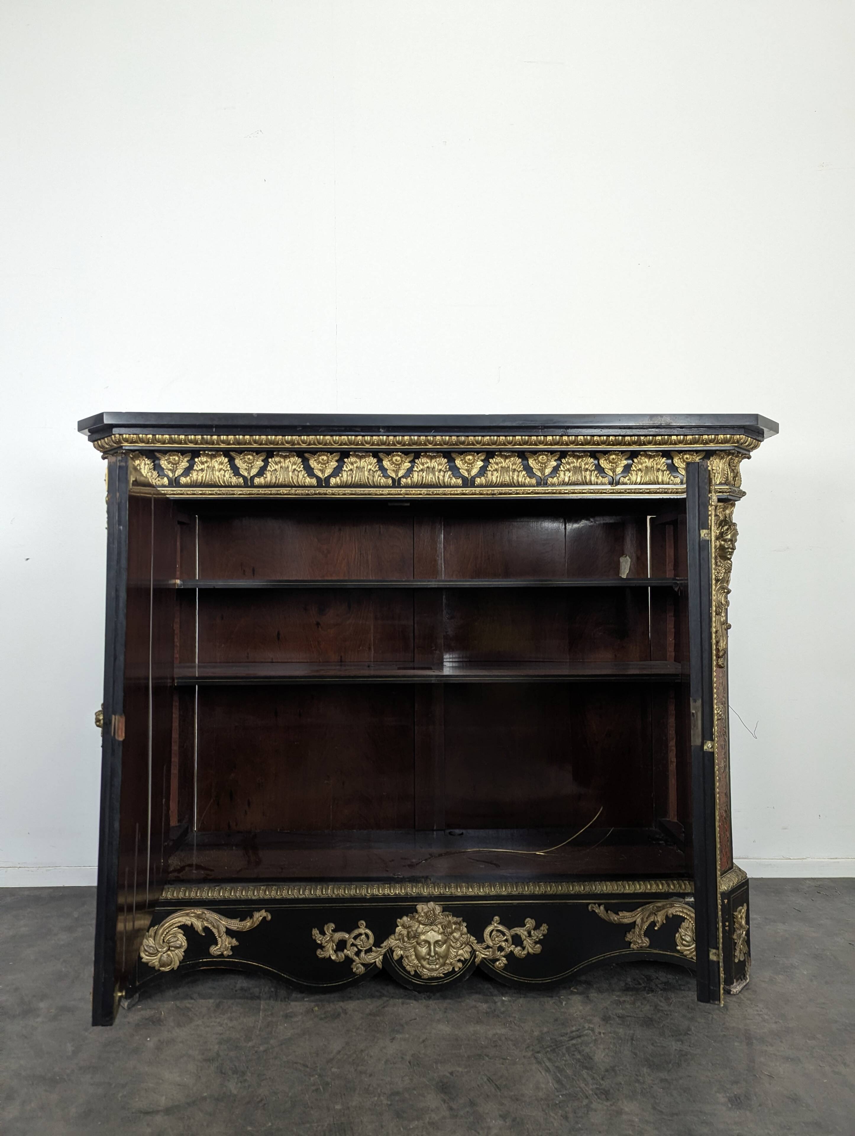 Boulle Marquetry Buffet from the Napoleonic III era