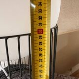 Vintage space-age lamp with mesh base