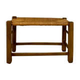 Mulched bench
