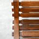 Pair of 1970s Brutalist Solid Oak Side Chairs