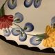 Pair of floral ravines in ancient earthenware Onnaing and CM Paris model Clovers