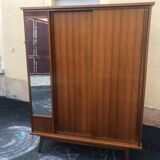 Vintage compass feet cabinet