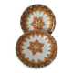 Set of 6 Vintage Italian Ironstone Plates S. Giovanni Valdarno