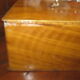 Box safe hard metal imitation wood