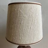 Vintage stoneware bottle lamp