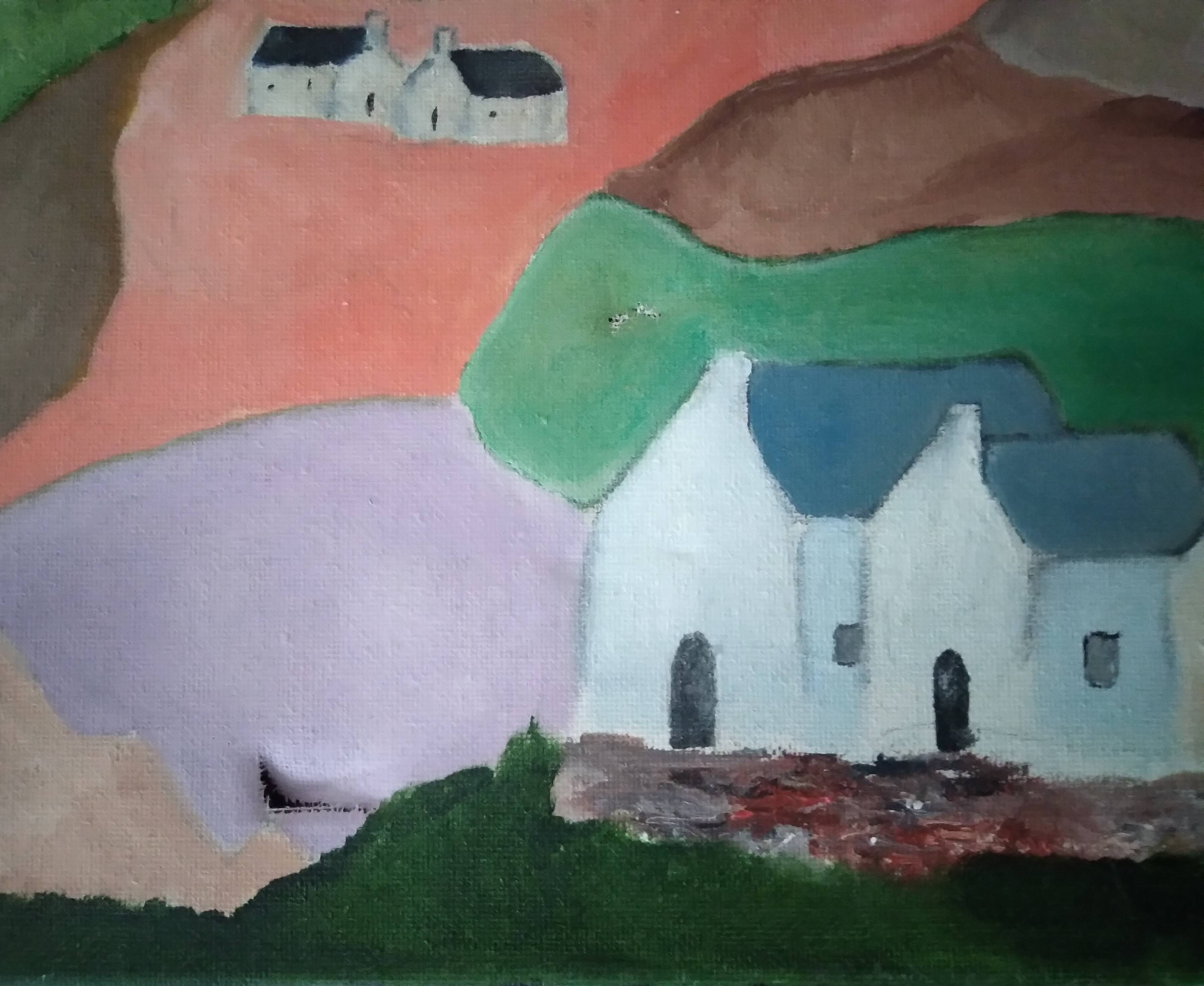 Brittany seaside and landscape painting