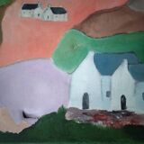Brittany seaside and landscape painting