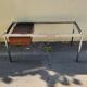 Bureau Knoll design marbre blanc