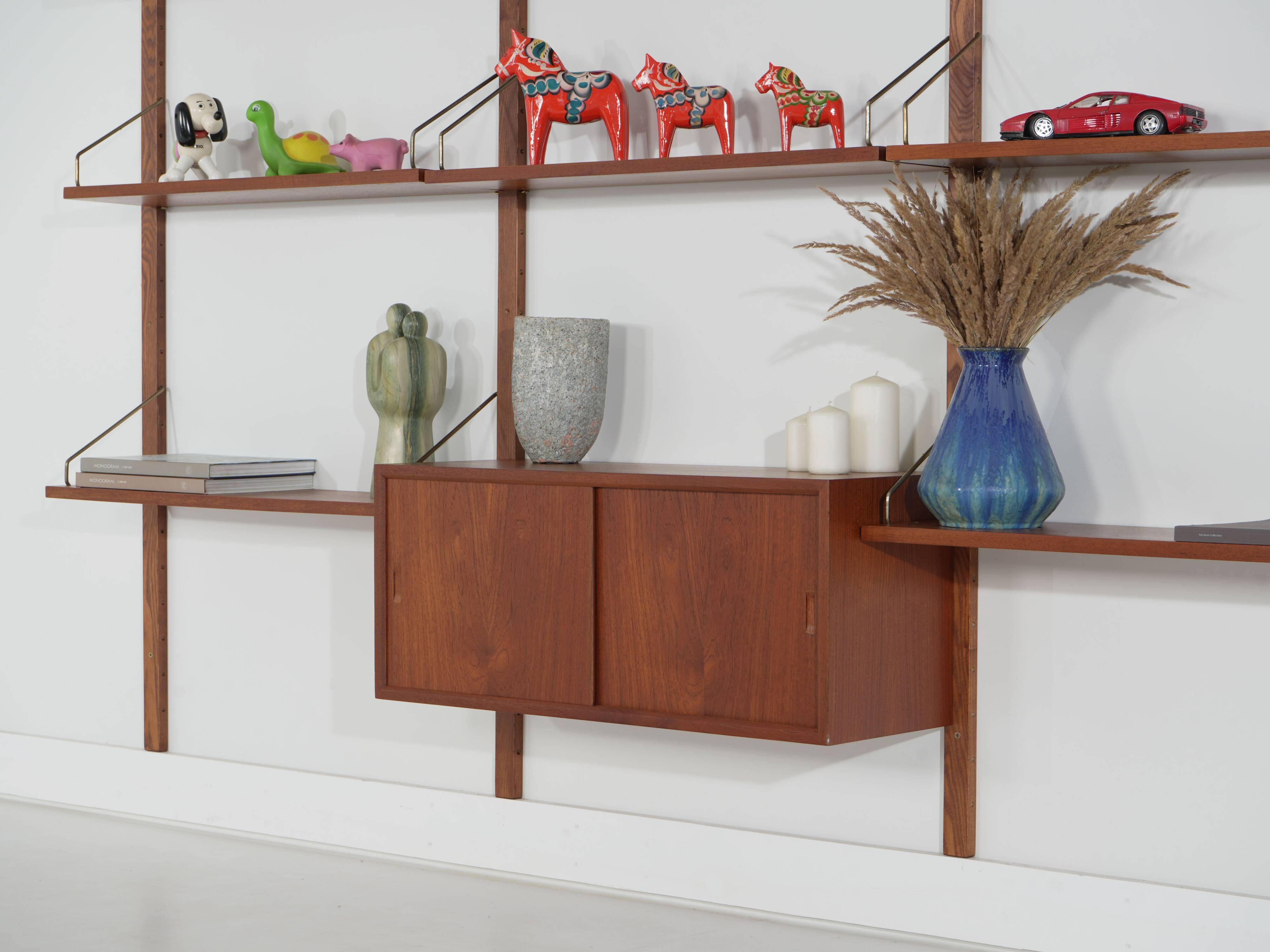 Royal System modular shelving, Poul Cadovius for CADO, 1960s