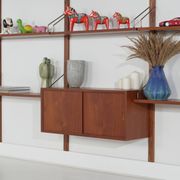 Système de rayonnage modulaire Royal, Poul Cadovius pour CADO, années 1960.