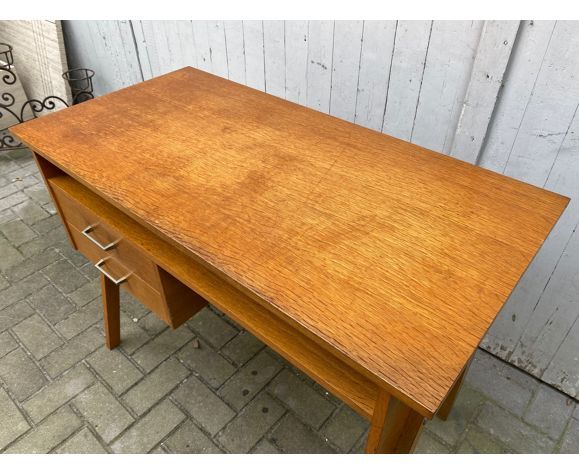 Bureau vintage pieds compas 1950