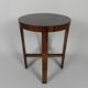 Art Deco walnut side table, 1930s