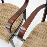 Chairs H-224 by Jindřich Halabala 1930s, Czechoslovakia