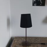 Lamp, black lampshade