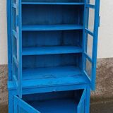 Vaisselier en bois bleu