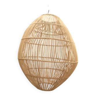 XXL rattan pendant light Natural rattan light