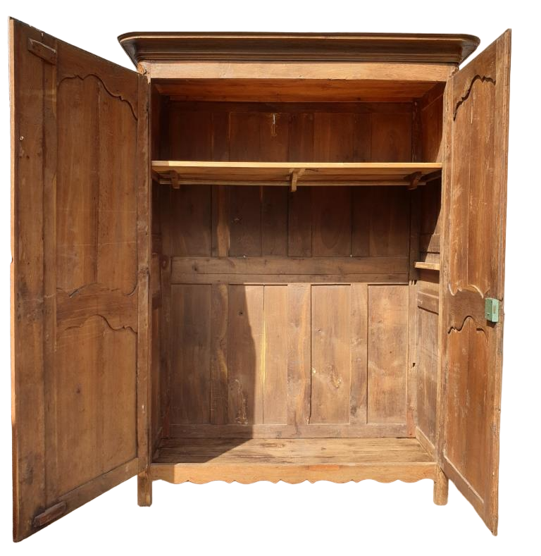 Wardrobe in oak XVIIIth