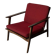 Scandinavian armchair in teak - 1960
