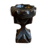 Candélabre en bois