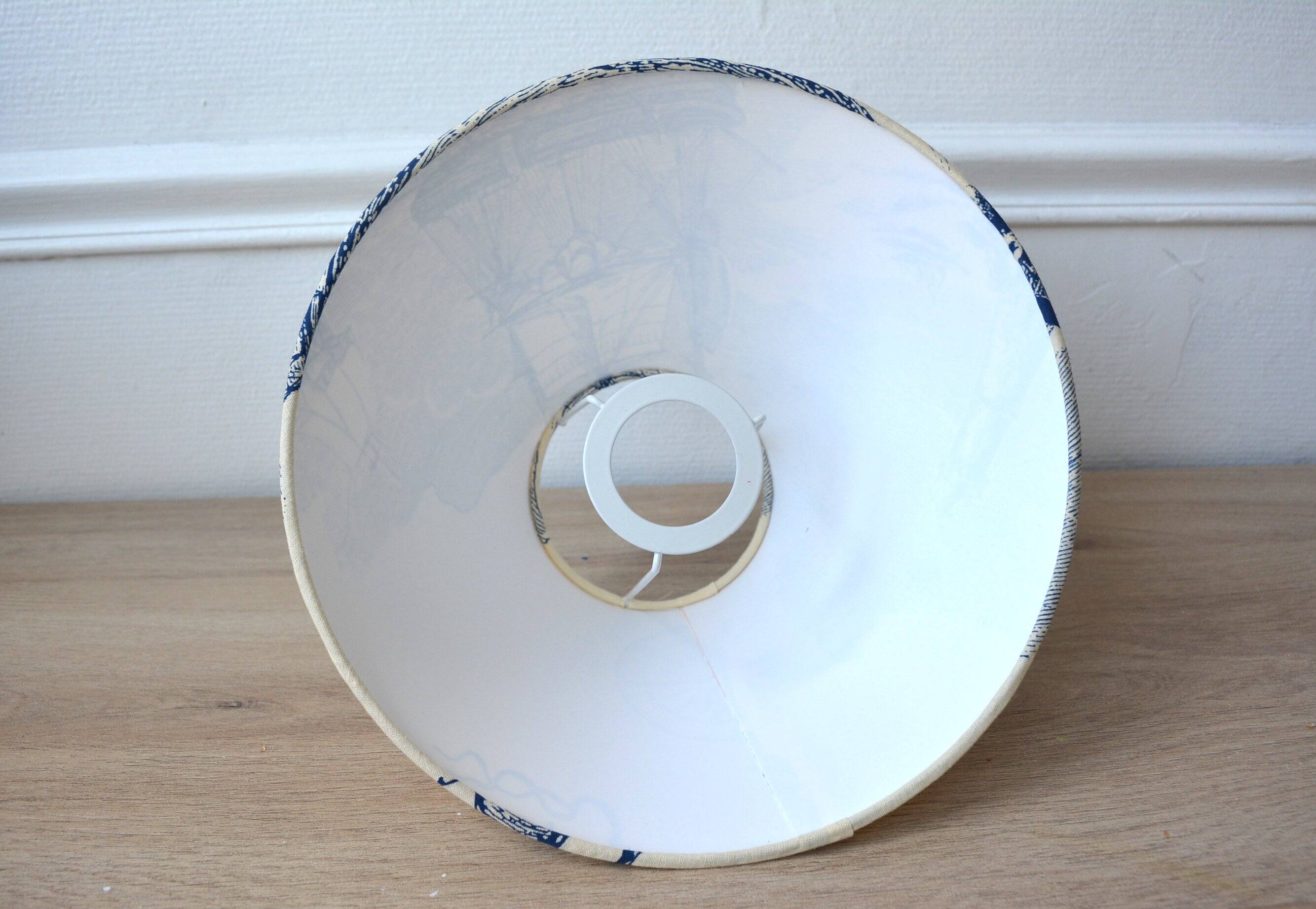 Blue toile de Jouy lampshade