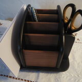 Office organizer wood veneer