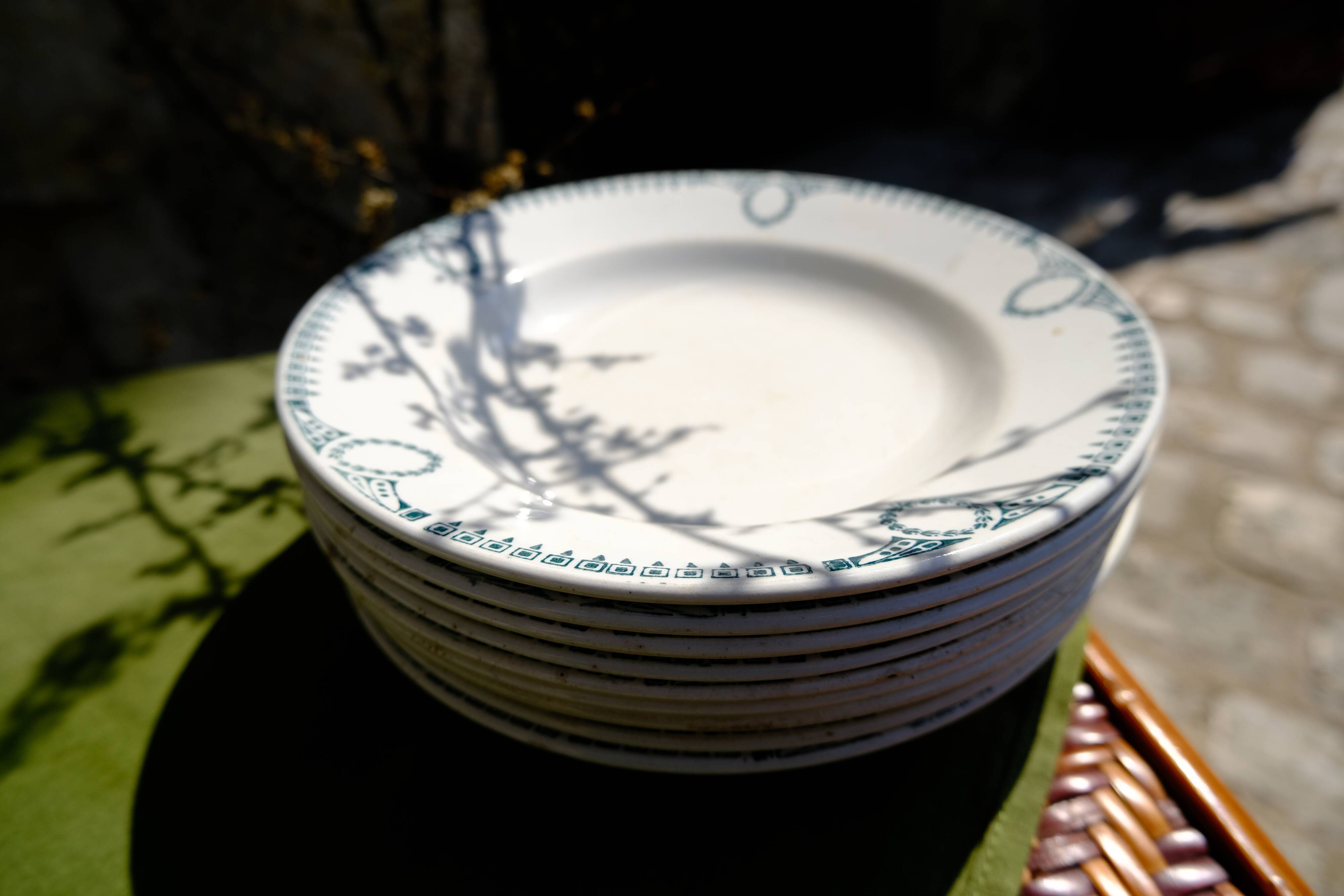 Iron earth plates from Saint Amand