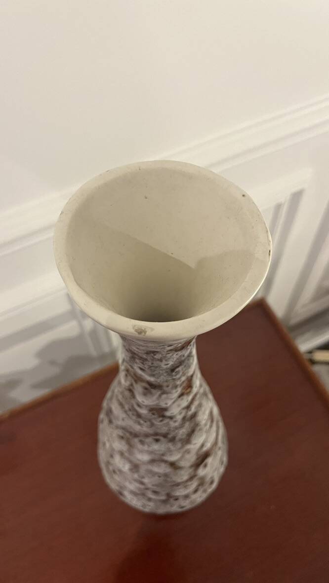 Very large Vallauris glazed ceramic vase