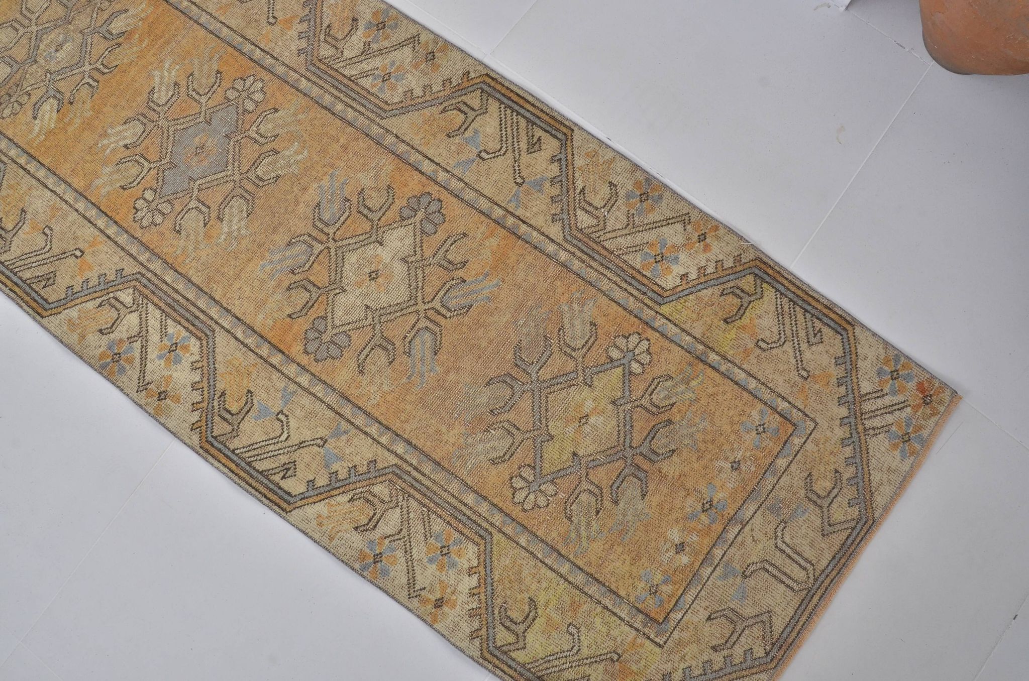 Tapis de couloir vintage antique sku1774