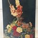 Floral still life signed Gérard Lecerf, oil on canvas, 1965 (Dun