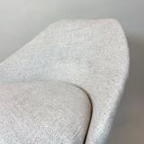 Mid-Century Modern Pair of Armchairs, Austro-Hungarian, 1960s - New Upholstery