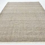 8x10 Plain Brown Turkish Vintage Kilim Rug, 255x322Cm