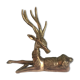 Cerf royal en laiton vintage