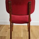 Vintage velvet chair