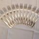 Silver cutlery set 37 pieces Louis XV style