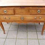 Louis XVI period walnut sloping desk from the 18th century